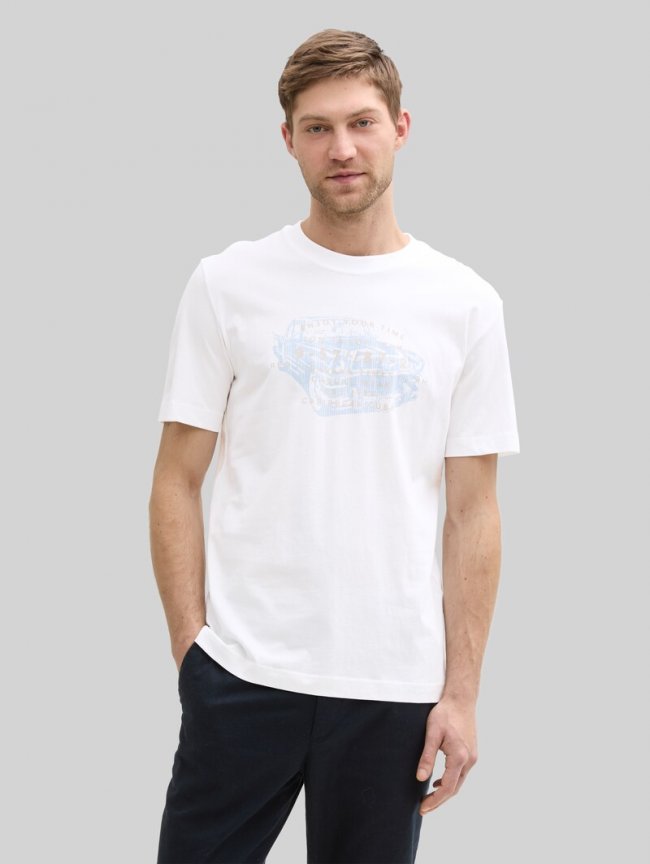 Tom Tailor T-Shirts im 2er-Pack - Tarmac Grey