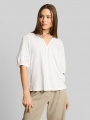 Tom Tailor Blusenshirt mit Spitzendetails - Whisper White Tom Tailor Blusenshirt mit Spitzendetails - Whisper White