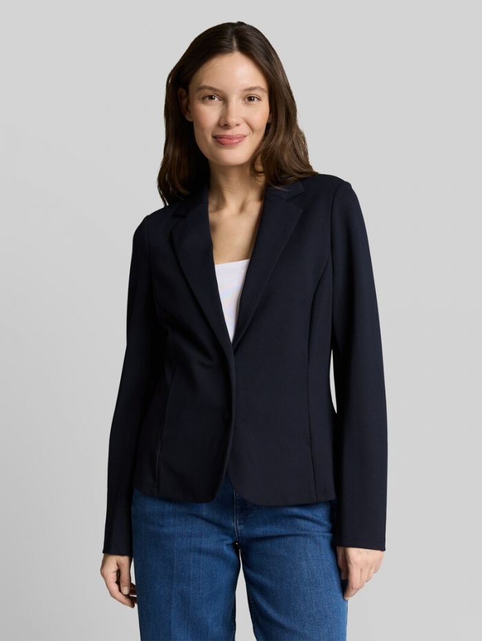Tom Tailor Slim Fit Blazer mit Eingriffstaschen - Sky Captain Blue Tom Tailor Slim Fit Blazer mit Eingriffstaschen - Sky Captain Blue