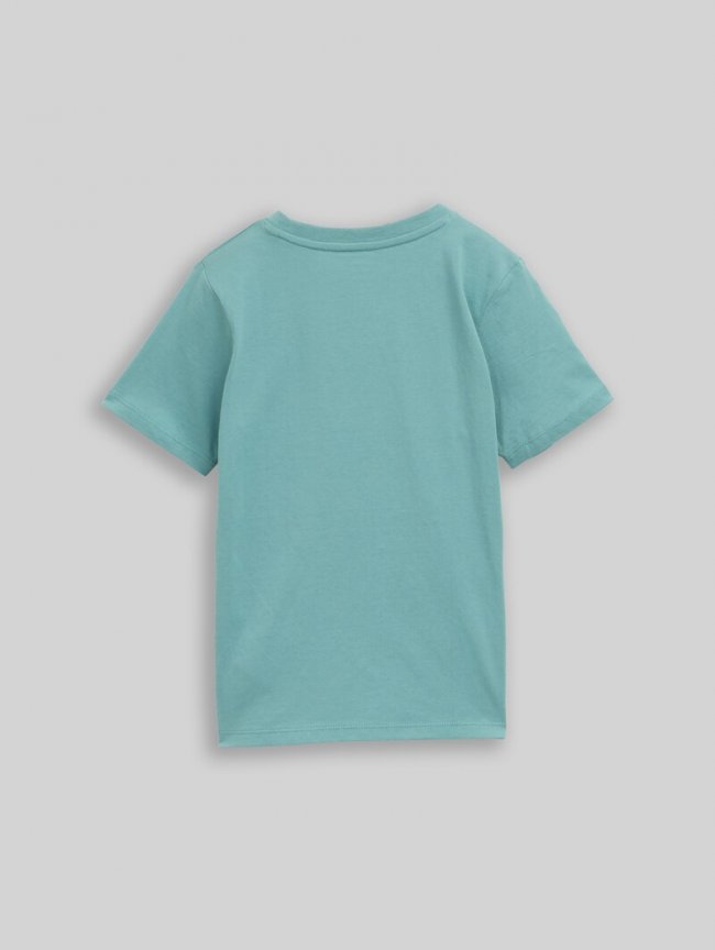Tom Tailor T-Shirt mit Foto-Print - Salvia Tom Tailor T-Shirt mit Foto-Print - Salvia