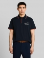 Tom Tailor Jersey Poloshirt mit Print - Sky Captain Blue Tom Tailor Jersey Poloshirt mit Print - Sky Captain Blue