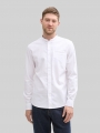 Tom Tailor Fitted Oxford Hemd mit Brusttasche - White Tom Tailor Fitted Oxford Hemd mit Brusttasche - White