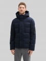 Tom Tailor Pufferjacke mit abnehmbarer Kapuze - Sky Captain Blue