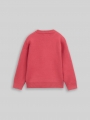 Tom Tailor Oversize Strickpullover mit Print - Berry Red Tom Tailor Oversize Strickpullover mit Print - Berry Red