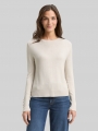 Tom Tailor Strickpullover mit Knopf-Details - Sand Stone Beige Melange Tom Tailor Strickpullover mit Knopf-Details - Sand Stone Beige Melange
