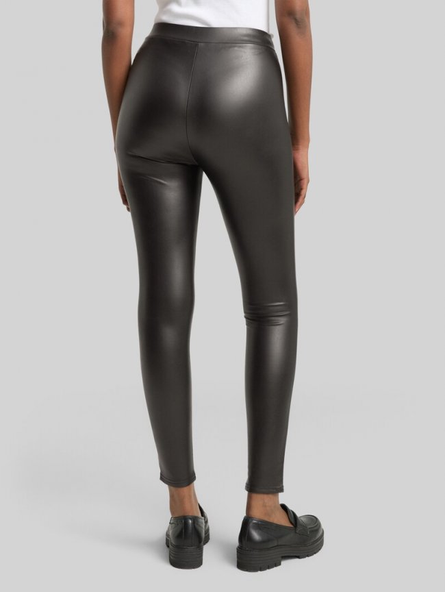 Tom Tailor Leggings in Lederoptik - Deep Black Tom Tailor Leggings in Lederoptik - Deep Black