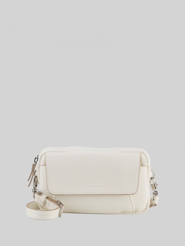 Tom Tailor TTTILLY S Umhängetasche mit Umschlag - White Tom Tailor TTTILLY S Umhängetasche mit Umschlag - White
