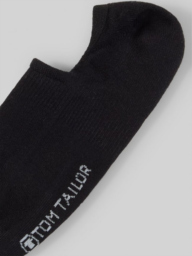 Tom Tailor Füßlinge im 4er-Pack - Black Tom Tailor Füßlinge im 4er-Pack - Black