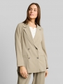 Tom Tailor Loose Fit Blazer mit Taschen - Silver Olive Tom Tailor Loose Fit Blazer mit Taschen - Silver Olive