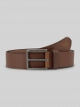 Tom Tailor TTDUSTIN Ledergürtel mit rechteckiger Dornschließe - Light Brown Uni Tom Tailor TTDUSTIN Ledergürtel mit rechteckiger Dornschließe - Light Brown Uni