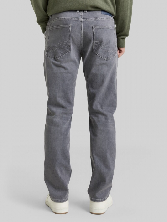 Tom Tailor TTMARVIN STRAIGHT Jeans mit Superstretch - Grey Denim Tom Tailor TTMARVIN STRAIGHT Jeans mit Superstretch - Grey Denim
