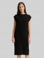 Tom Tailor Strickkleid mit Stehkragen - Deep Black Tom Tailor Strickkleid mit Stehkragen - Deep Black