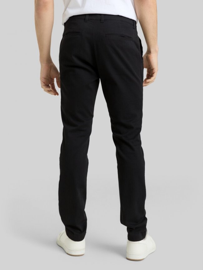 Tom Tailor TTTRAVIS SLIM Chino Hose - Black Tom Tailor TTTRAVIS SLIM Chino Hose - Black