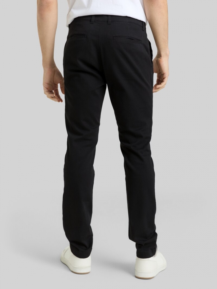 Tom Tailor TTTRAVIS SLIM Chino Hose - Black Tom Tailor TTTRAVIS SLIM Chino Hose - Black