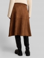 Tom Tailor Rock in Wildleder-Optik - Camel