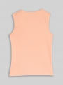 Tom Tailor Basic Ripp Top - Peach Bloom Tom Tailor Basic Ripp Top - Peach Bloom