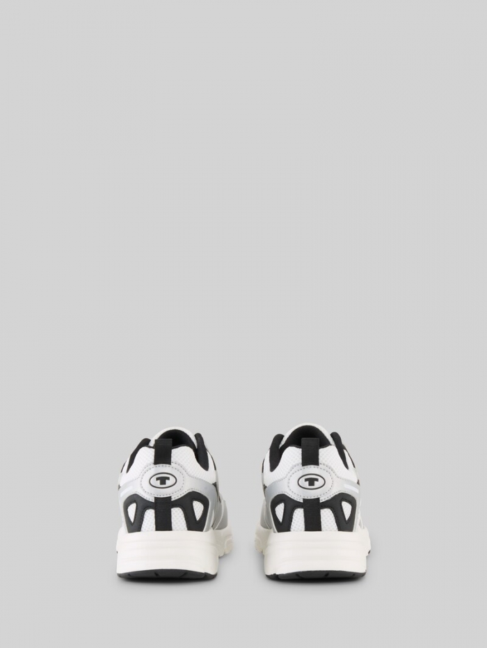 Tom Tailor Sneaker mit Colour-Blocking - White-silver