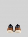 Tom Tailor Sneaker aus strukturiertem Lederimitat - Cognac Tom Tailor Sneaker aus strukturiertem Lederimitat - Cognac