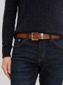 Tom Tailor TTTOM Ledergürtel mit eckiger Dornschließe - Light Brown Uni Tom Tailor TTTOM Ledergürtel mit eckiger Dornschließe - Light Brown Uni