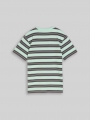Tom Tailor T-Shirt mit Streifenmuster aus Baumwolle - Light Blue Grey Stripe Tom Tailor T-Shirt mit Streifenmuster aus Baumwolle - Light Blue Grey Stripe