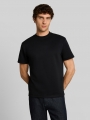 Tom Tailor Relaxed Fit Sweatshirt mit kurzen Ärmeln - Black Tom Tailor Relaxed Fit Sweatshirt mit kurzen Ärmeln - Black