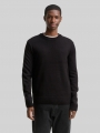 Tom Tailor Strickpullover mit Rundhalsausschnitt - Black Tom Tailor Strickpullover mit Rundhalsausschnitt - Black