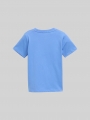 Tom Tailor Glow-in-the-Dark T-Shirt - Soft Mid Blue