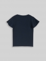 Tom Tailor T-Shirt mit Struktur - Sky Captain Blue Tom Tailor T-Shirt mit Struktur - Sky Captain Blue