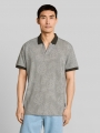 Tom Tailor Jacquard Poloshirt mit Muster - Green Leaf Jacquard Design Tom Tailor Jacquard Poloshirt mit Muster - Green Leaf Jacquard Design
