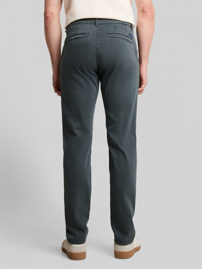 Tom Tailor TTSIMON SLIM Chino Hose im Washed-Look - Darkest Olive Tom Tailor TTSIMON SLIM Chino Hose im Washed-Look - Darkest Olive