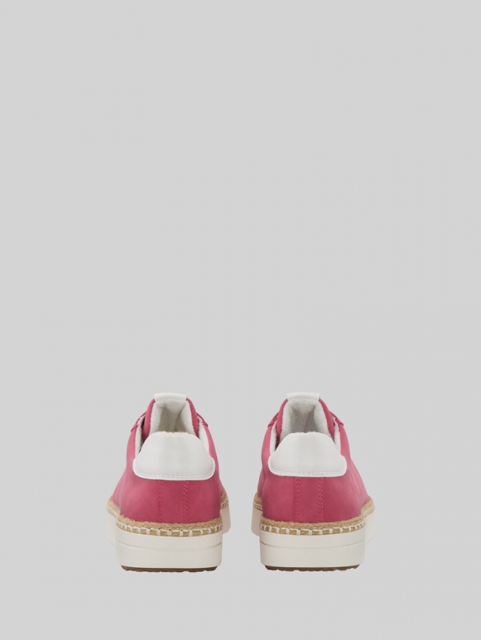 Tom Tailor Sneaker mit Bast-Detail - Pink Tom Tailor Sneaker mit Bast-Detail - Pink