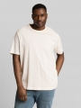 Tom Tailor Plus Size - Basic T-Shirt aus Baumwolle - Gardenia White Tom Tailor Plus Size - Basic T-Shirt aus Baumwolle - Gardenia White