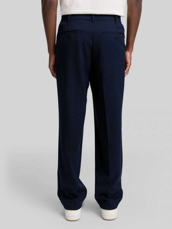 Tom Tailor TTLoose Chino Hose mit Bügelfalte - Sky Captain Blue Tom Tailor TTLoose Chino Hose mit Bügelfalte - Sky Captain Blue