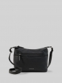 Tom Tailor TTWINA M Beuteltasche mit Reißverschluss-Details - Schwarz / Black Tom Tailor TTWINA M Beuteltasche mit Reißverschluss-Details - Schwarz / Black