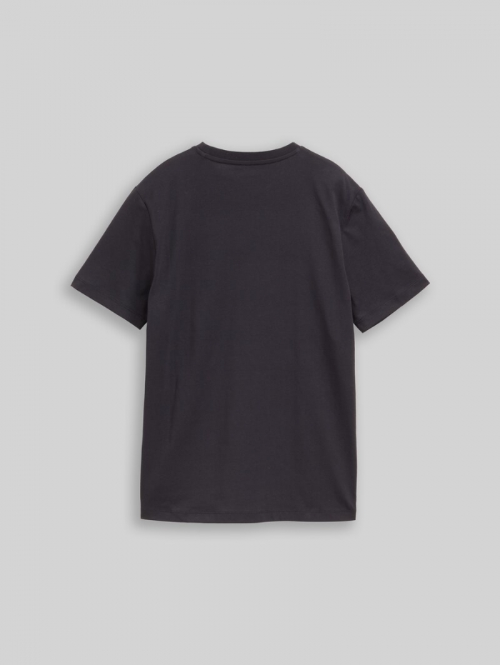 Tom Tailor T-Shirt mit Print - Coal Grey Tom Tailor T-Shirt mit Print - Coal Grey