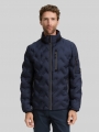 Tom Tailor Hybrid Steppjacke mit verstaubarer Kapuze - Sky Captain Blue Tom Tailor Hybrid Steppjacke mit verstaubarer Kapuze - Sky Captain Blue