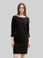 Tom Tailor Mini-Kleid mit 3/4 Arm - Black Tom Tailor Mini-Kleid mit 3/4 Arm - Black
