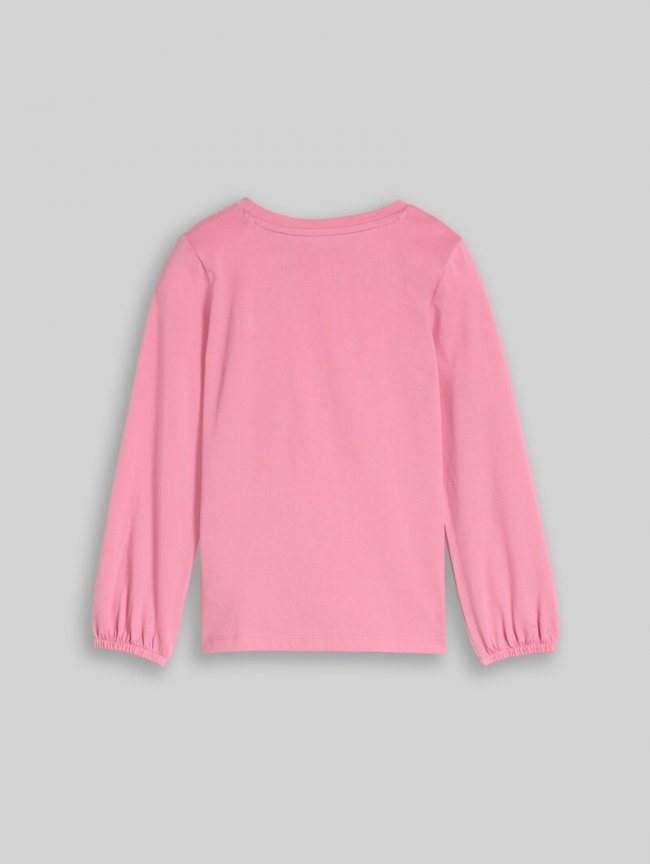 Tom Tailor Langarmshirt mit Wendepailletten - Smooth Rose Tom Tailor Langarmshirt mit Wendepailletten - Smooth Rose