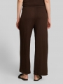 Tom Tailor Crinkle Culotte Hose - Cool Dark Brown Tom Tailor Crinkle Culotte Hose - Cool Dark Brown