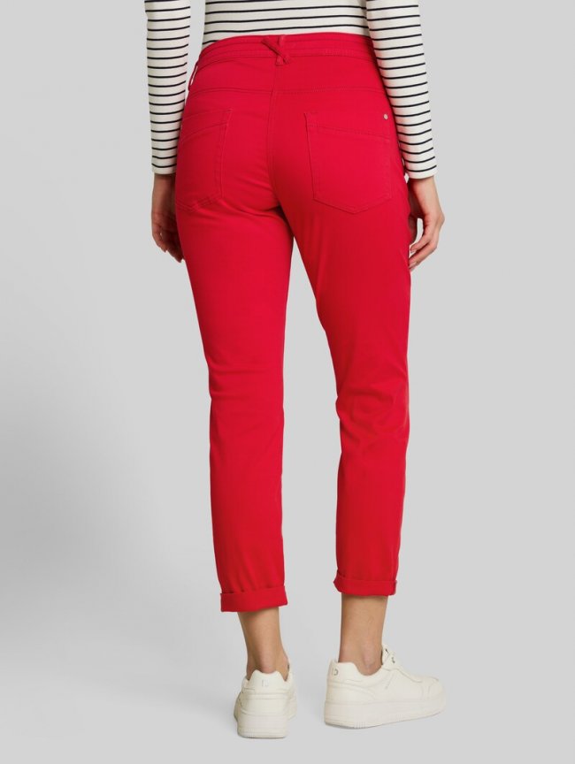 Tom Tailor Tapered Relaxed Hose - Soft Scarlet Red Tom Tailor Tapered Relaxed Hose - Soft Scarlet Red
