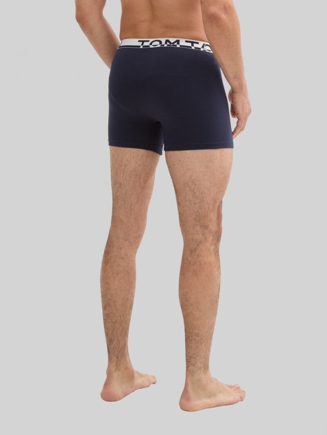 Tom Tailor Mittellange Boxershorts im 4er-Pack - Rot-dunkel-multicolor2 Tom Tailor Mittellange Boxershorts im 4er-Pack - Rot-dunkel-multicolor2