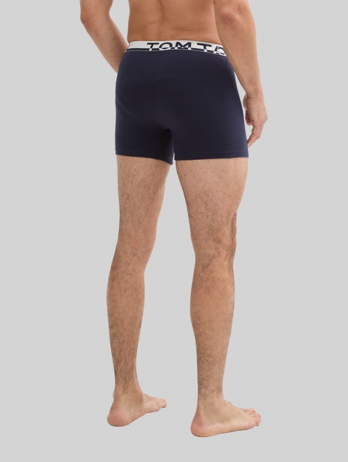 Tom Tailor Mittellange Boxershorts im 4er-Pack - Rot-dunkel-multicolor2 Tom Tailor Mittellange Boxershorts im 4er-Pack - Rot-dunkel-multicolor2
