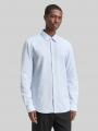 Tom Tailor Regular Fit Hemd mit Logo-Stickerei - Blue Oxford Tom Tailor Regular Fit Hemd mit Logo-Stickerei - Blue Oxford