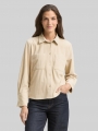 Tom Tailor Loose Fit Cordbluse - Sand Stone Beige Tom Tailor Loose Fit Cordbluse - Sand Stone Beige