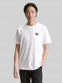 Tom Tailor Basic T-Shirt in Melange-Optik - White Tom Tailor Basic T-Shirt in Melange-Optik - White