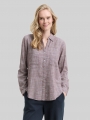 Tom Tailor Bluse mit Brusttaschen - Bordeaux Red
