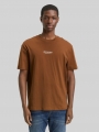 Tom Tailor Relaxed Fit T-Shirt aus Baumwolle - Golden Clay