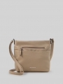 Tom Tailor TTWINA S Umhängetasche mit Reißverschluss-Details - Taupe / Taupe Tom Tailor TTWINA S Umhängetasche mit Reißverschluss-Details - Taupe / Taupe