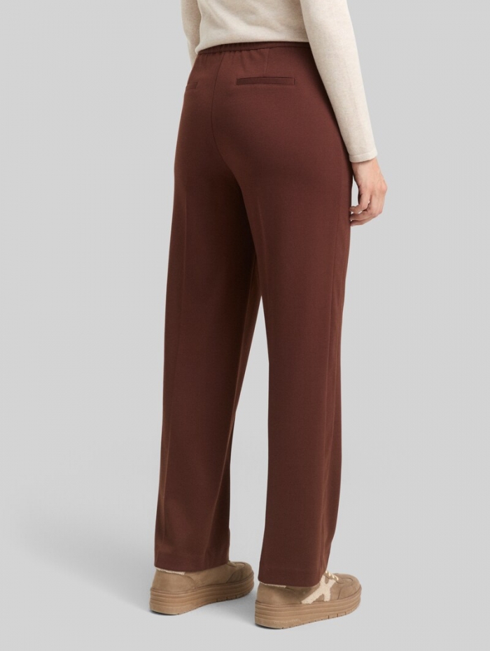 Tom Tailor TTMIA STRAIGHT Hose - Dark Pecan Brown Tom Tailor TTMIA STRAIGHT Hose - Dark Pecan Brown