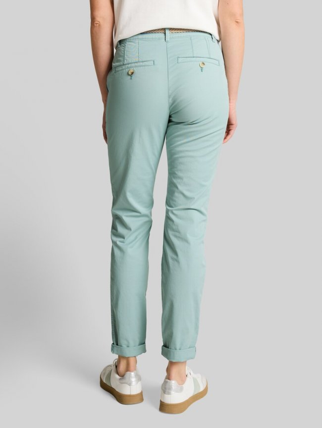 Tom Tailor Slim Chino Hose mit Gürtel - Blue Haze Tom Tailor Slim Chino Hose mit Gürtel - Blue Haze
